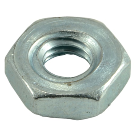 Midwest Fastener Machine Screw Nut, #10-32, Steel, Grade 2, Zinc Plated, 60 PK 61448